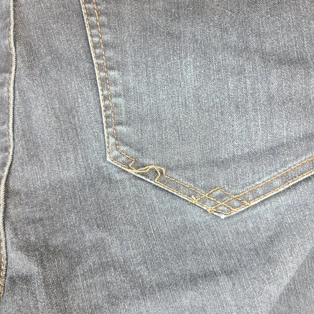 Democracy Jeans Womens 14 Blue Ab Solution Skinny Ankle Dark Wash Denim *